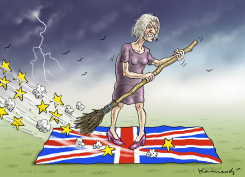 THERESA MAY by Marian Kamensky