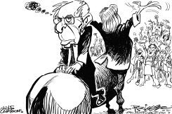 SANDERS by Milt Priggee