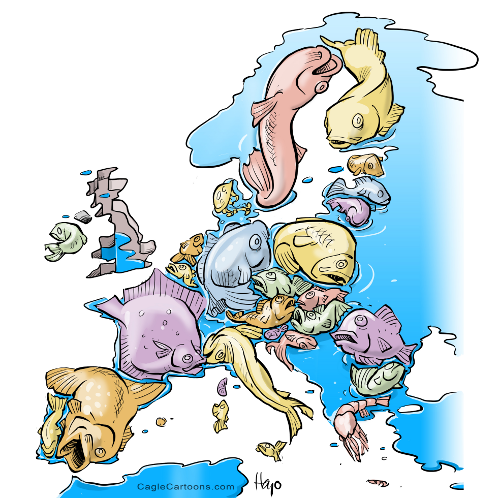Europe in shallow water