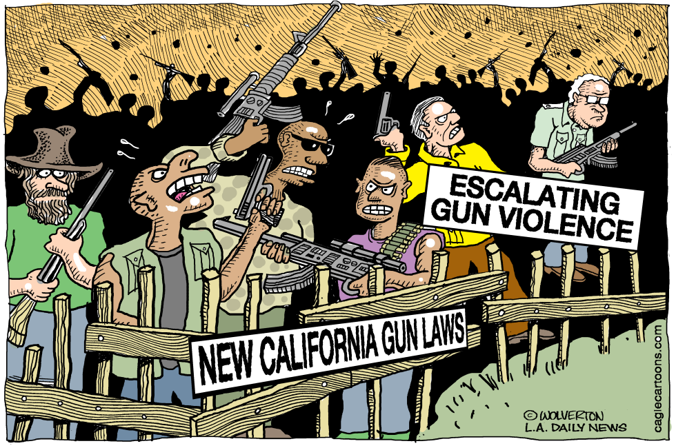 LOCAL-CA New Ineffective Calif Gun Laws