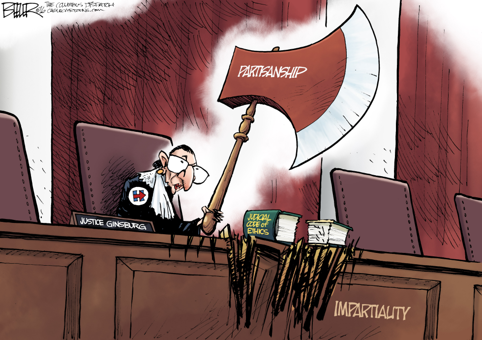 The Honorable Justice Ginsburg COLOR