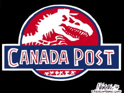JURASSIC POST by Steve Nease