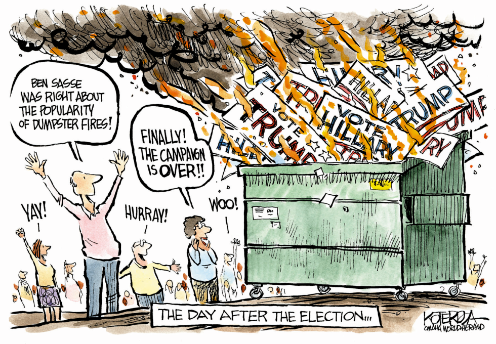  DAY AFTER THE ELECTION by Jeff Koterba