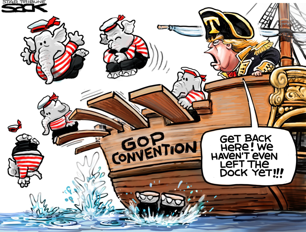  GOP CONVENTION by Steve Sack