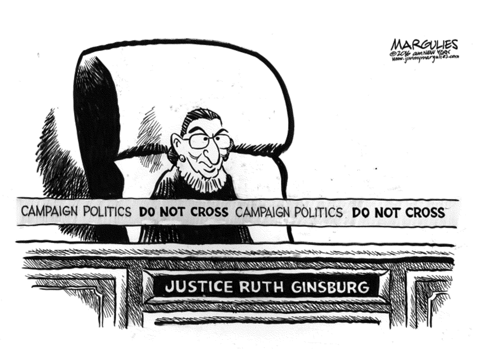 Justice Ginsburg Blasts Trump