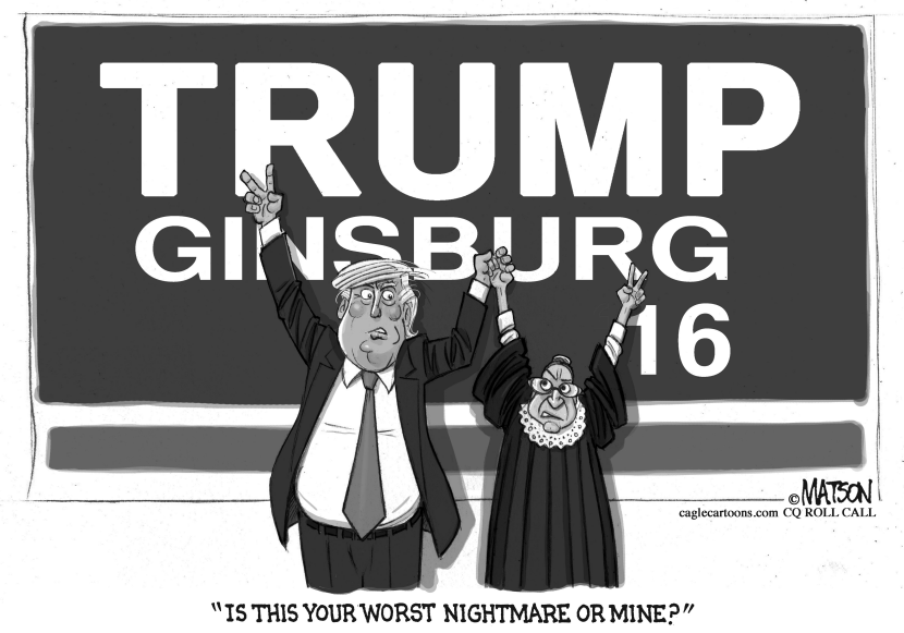 Trump Ginsburg Bad Dream Team