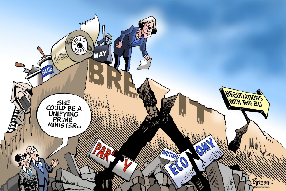 Theresa May’s challenges COLOR