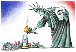 FRANCE TERROR ATTACK DEJA VU  by Dave Granlund