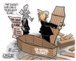 TRUMP'S PLATFORM  by John Cole