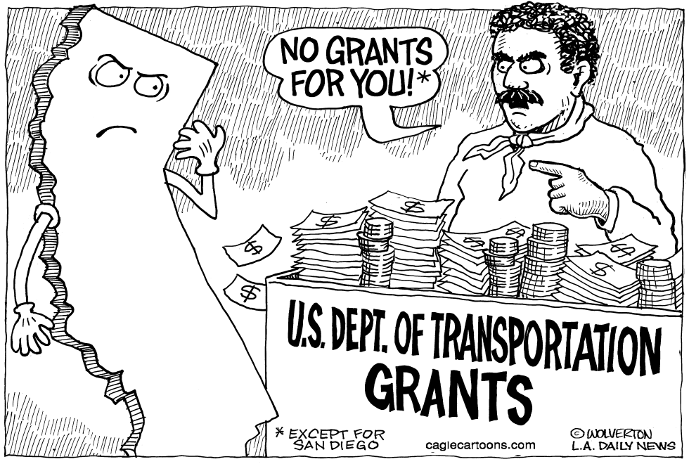LOCAL-CA No Transportation Grants for Calif