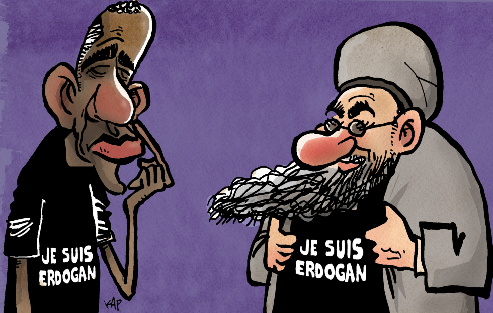  JE SUIS ERDOGAN by Kap