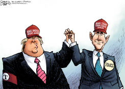 PICKING PENCE  by Nate Beeler