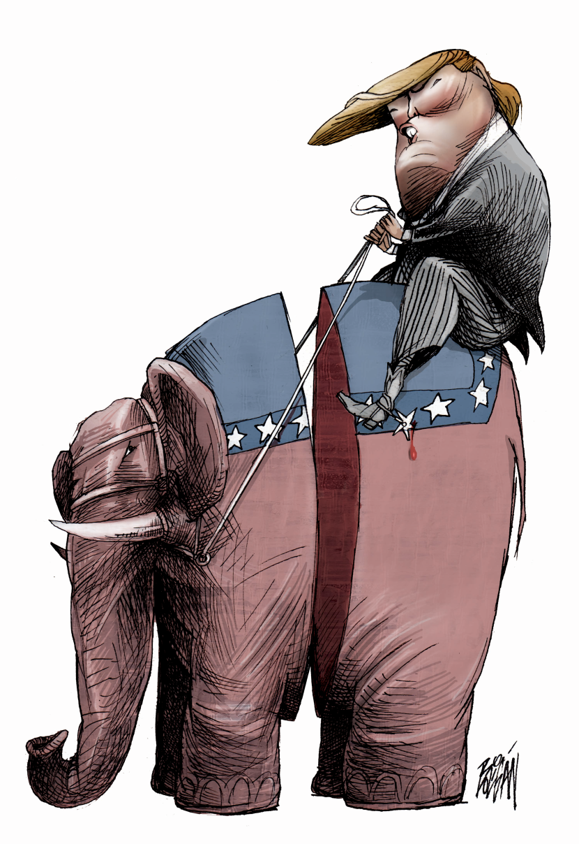 The Republican division / COLOR
