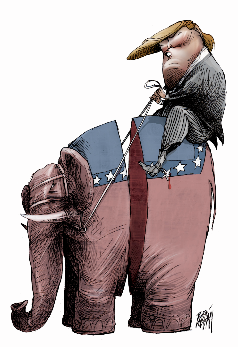 The Republican division / COLOR