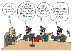 ERDOGAN-COUP by Arend Van Dam
