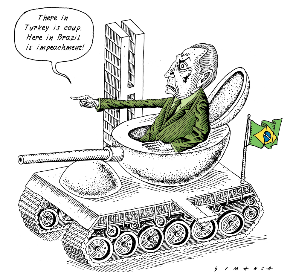 Turkey and Brazil