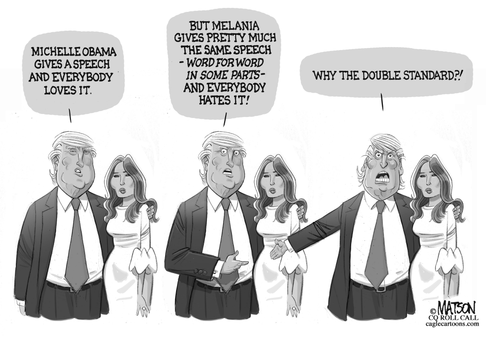 Donald Trump Questions Melania Plagiarism Charge