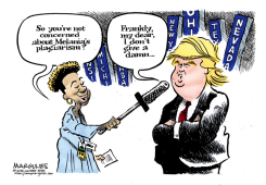 MELANIA TRUMP PLAGIARISM by Jimmy Margulies