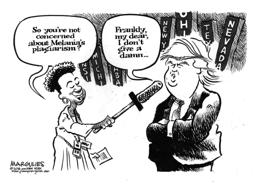 Melania Trump plagiarism