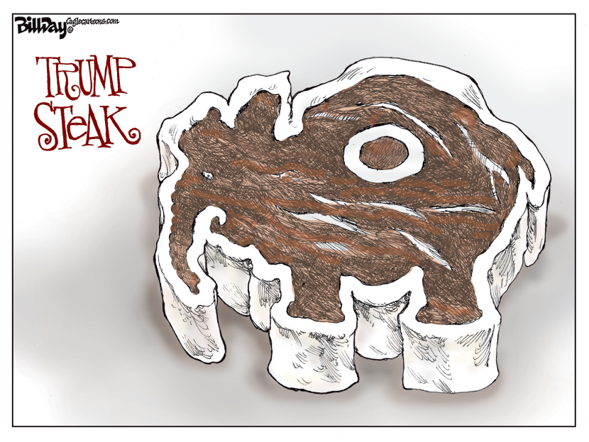TRUMP STEAK  color