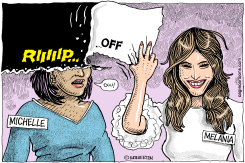 MELANIA RIP OFF by Monte Wolverton