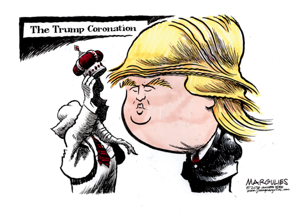 The Trump Coronation color