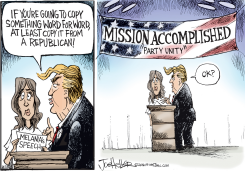 TRUMP COPYING by Joe Heller
