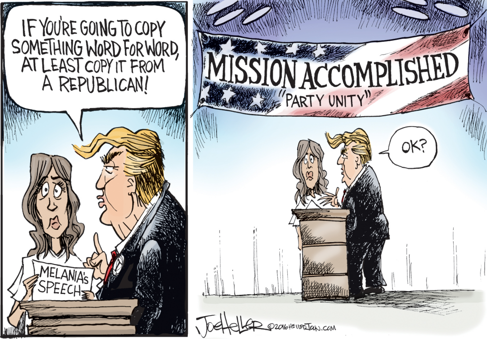 Trump Copying