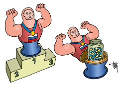 RUSSIAN MEDALS by Arend Van Dam