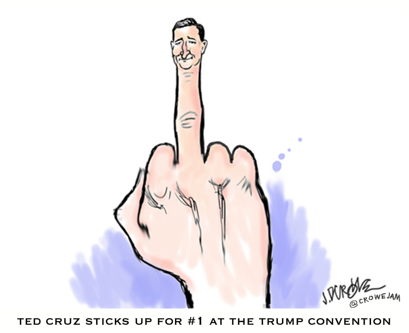 Ted Cruz sticks up for 1