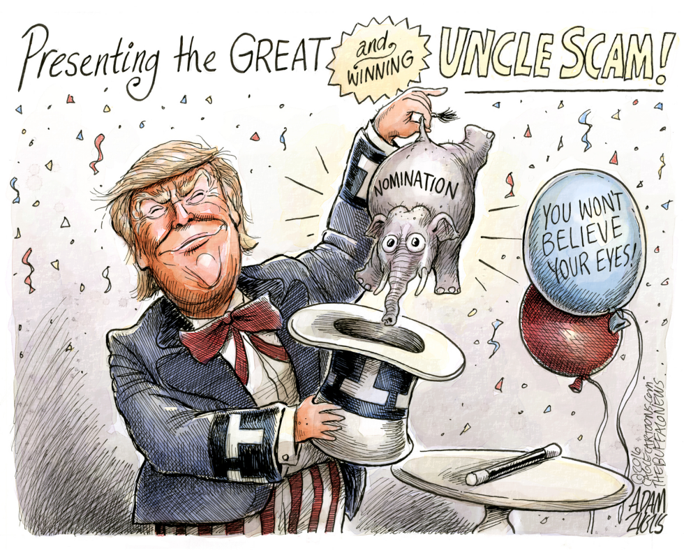  TRUMP NOMINATION by Adam Zyglis