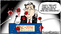 TED CRUZ  by Bob Englehart