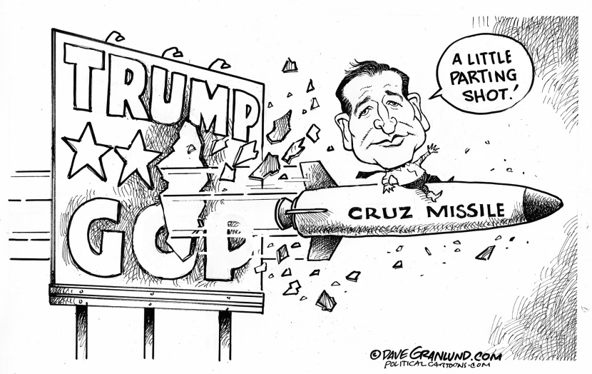 Cruz parting shot
