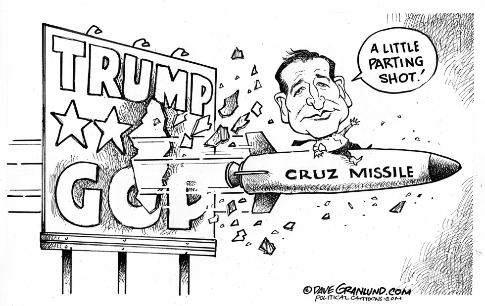 Cruz parting shot