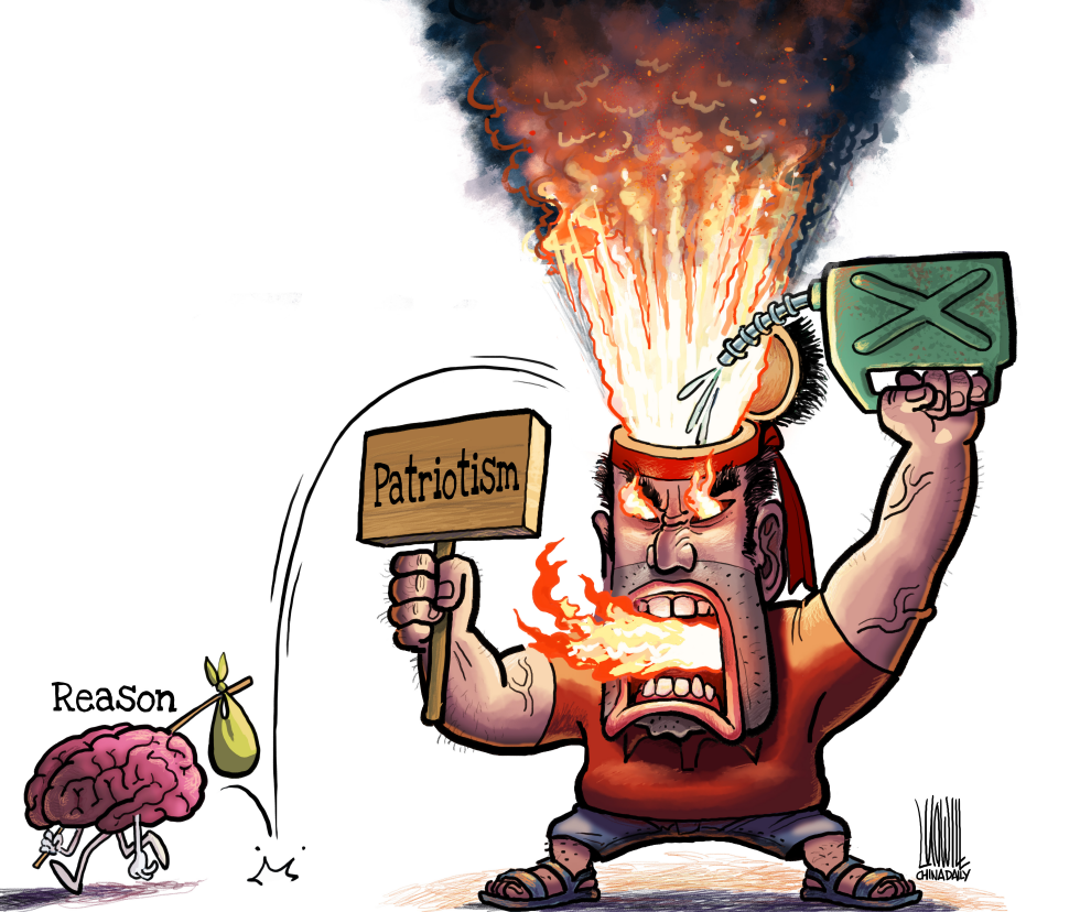 Distorted patriotism