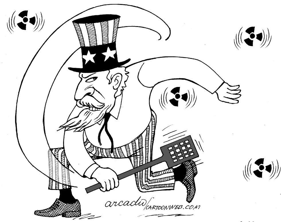 Molestias nucleares de Tío Sam
