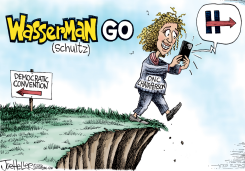 WASSERMAN SCHULTZ by Joe Heller