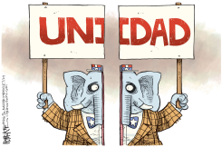 UNIDAD DEL GOP /  by Rick McKee