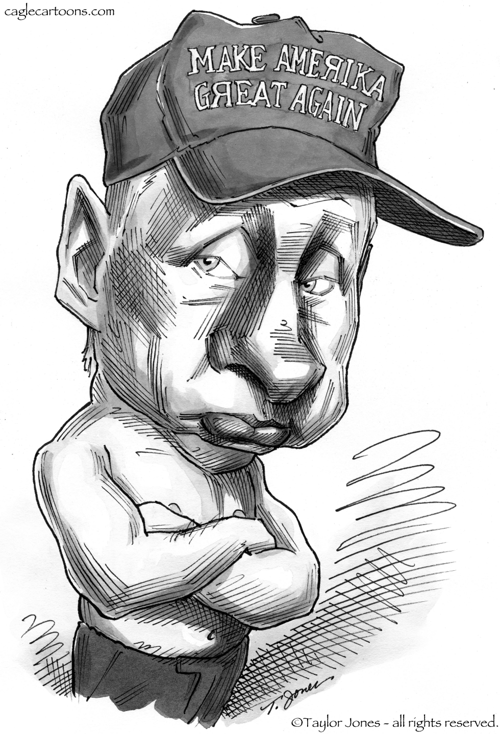 Vladimir loves The Donald