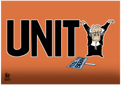 BERNIE SANDERS UNITY,  by Randy Bish