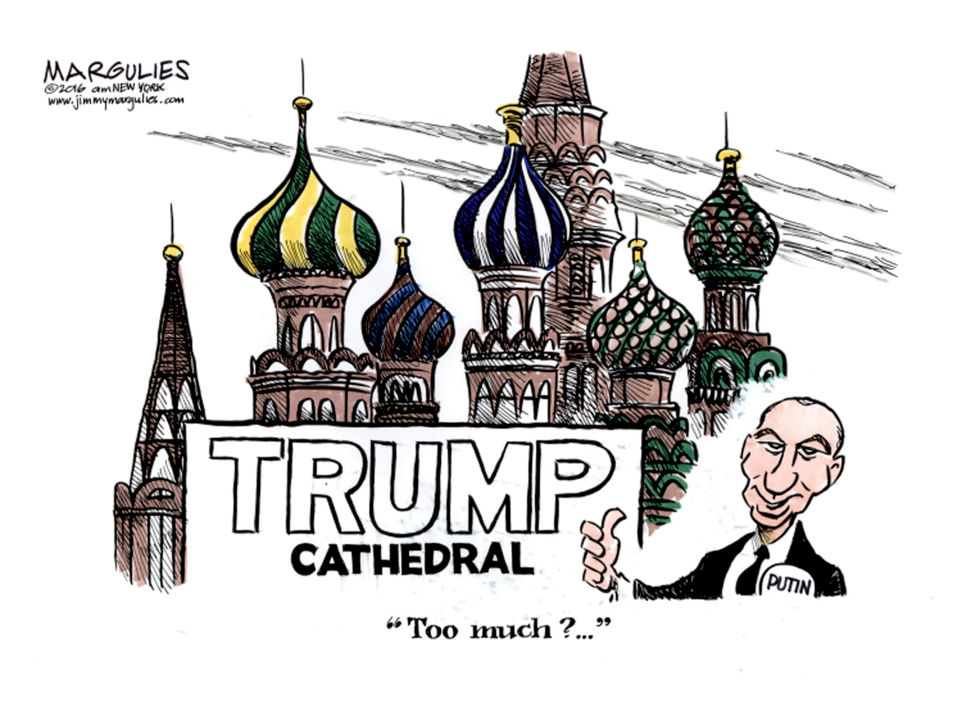 Putin and Trump color