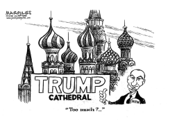 PUTIN AND TRUMP by Jimmy Margulies