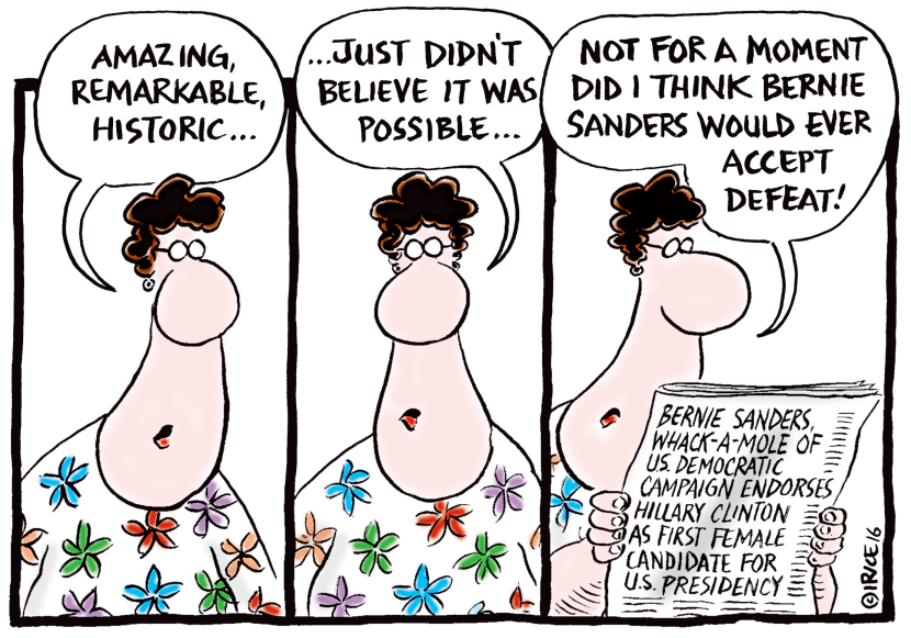 On Bernie Sanders