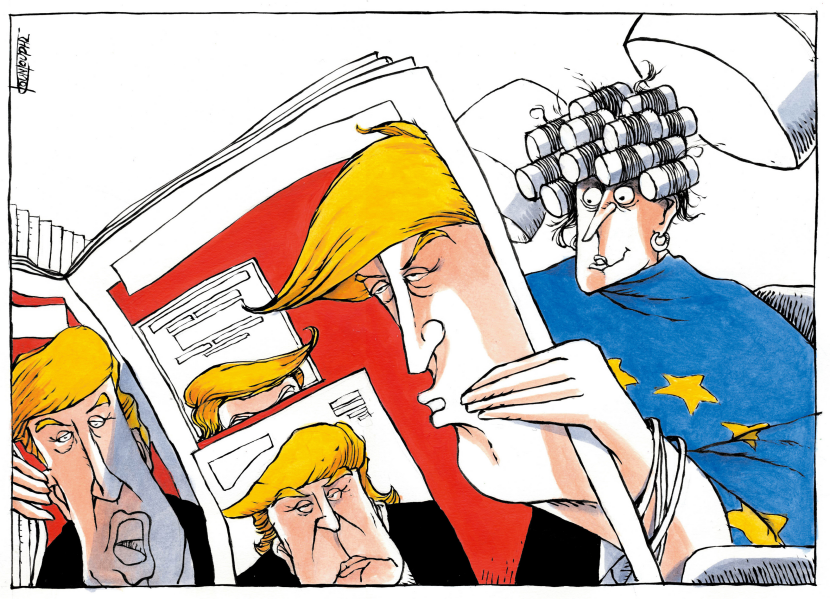 Trump affects xenophobic Europe