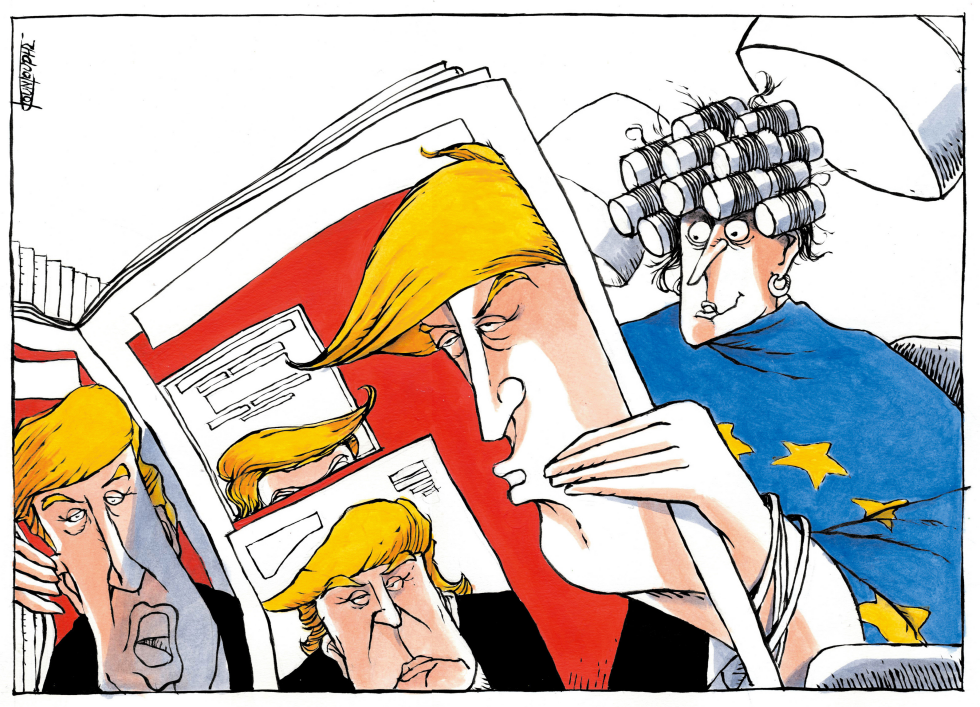 Trump affects xenophobic Europe