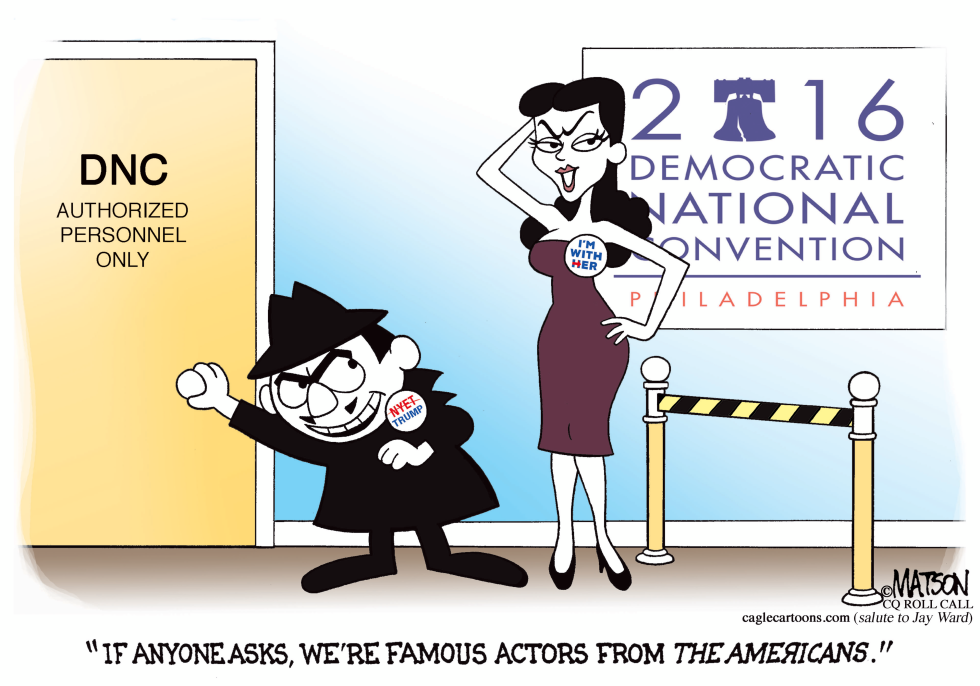Boris And Natasha Spy on DNC-COLOR