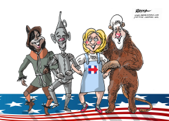 HILLARY IN DEMOCRATIC NATIONAL CONVENTION  by Rayma Suprani