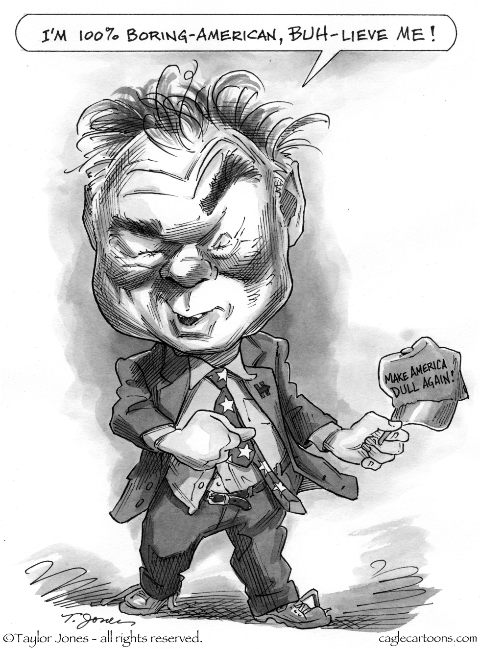  HO-HUM TIM KAINE by Taylor Jones