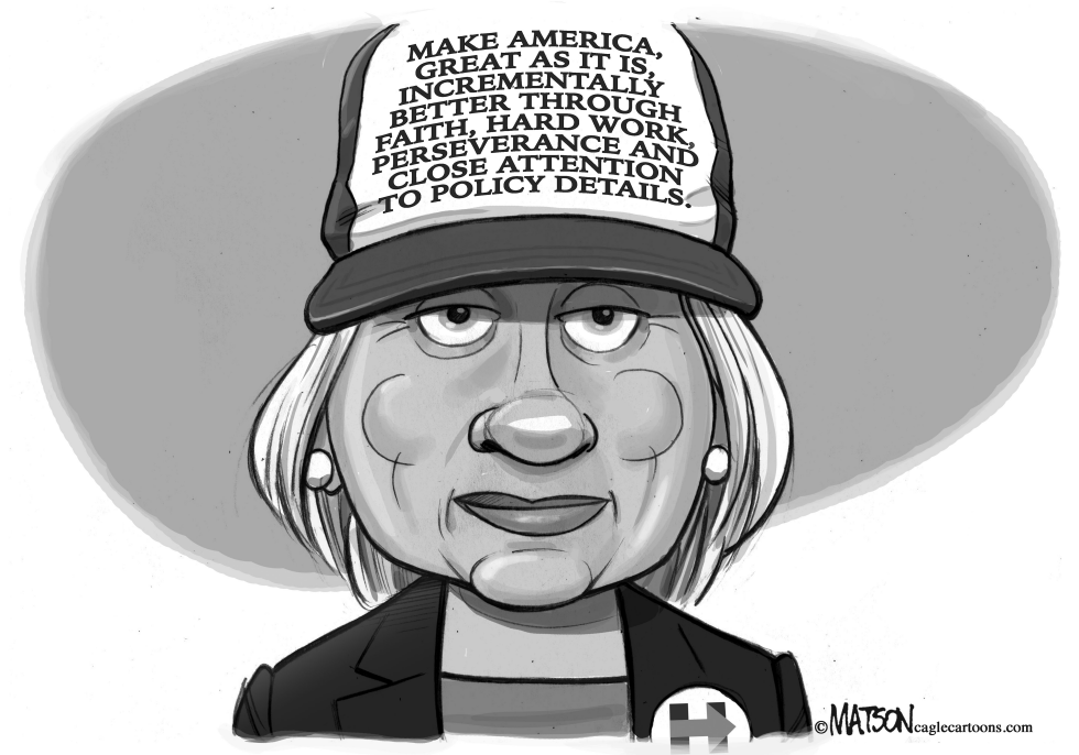 A Make America Great Hat For Hillary