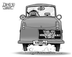 LOCAL PA  KANE'S LEGAL BILLS BW by John Cole